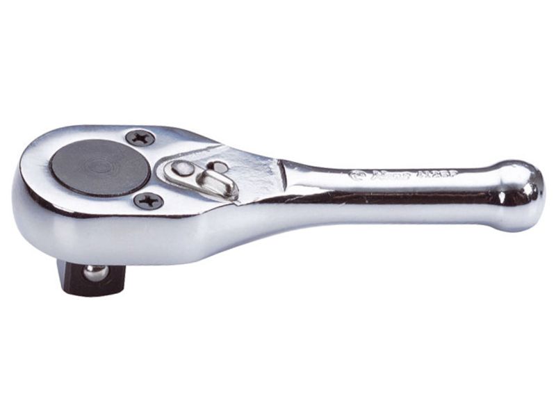 Antrenor clichet reversibil HANS 4125P, 24 dinti, antrenor patrat 1/2 inch, lungime 110 mm, maner din metal