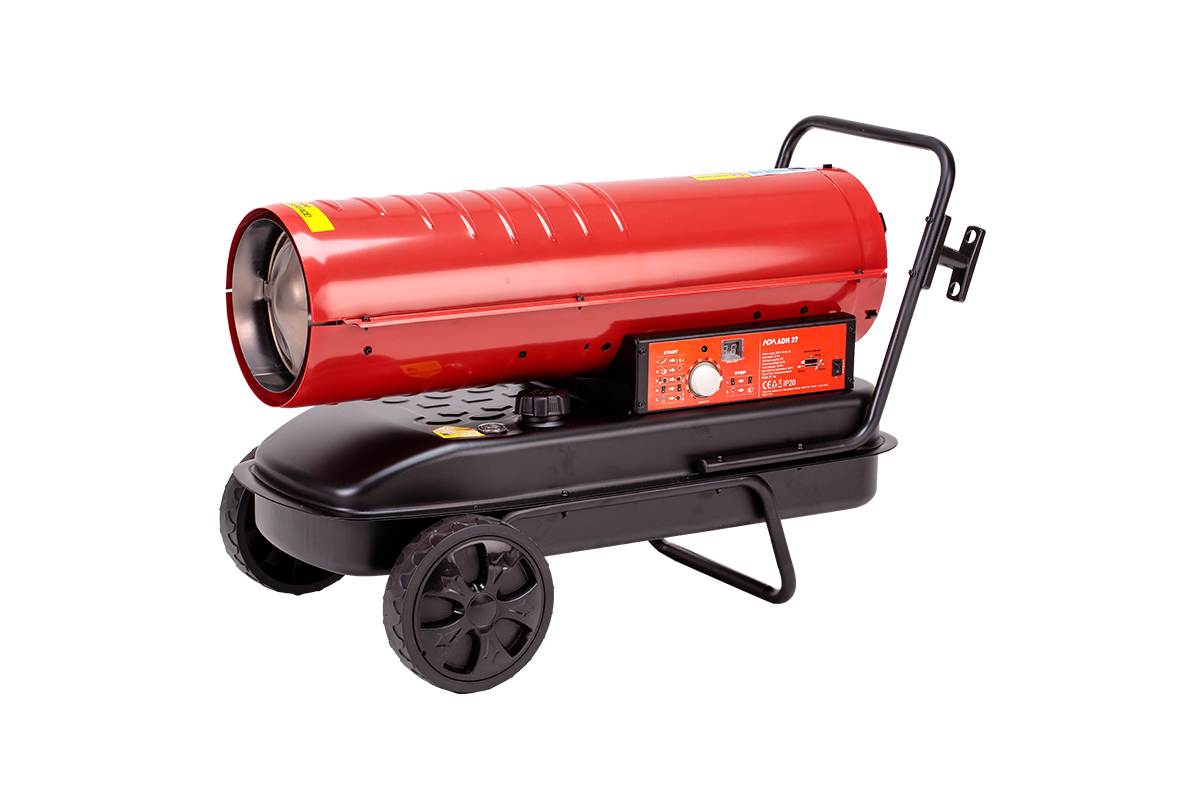 Tun de aer cald VILLAGER 072299 AGM ADH 37, motorina, ardere directa, 37 kW