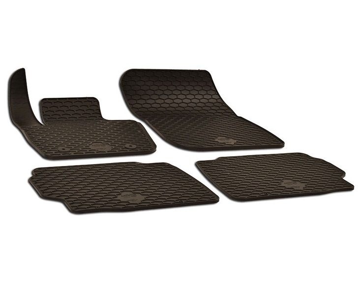 Set covorase auto din cauciuc SBR UMBRELLA 109546, negru, pentru Ford Mondeo, inclusiv hybrid, 2014-