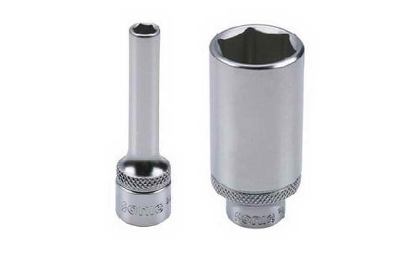 Cheie tubulara de impact SONIC 2256320, profil hexagonal, prindere 3/8 inch, deschidere cheie 20 mm, lungime 63 mm, crom vanadiu