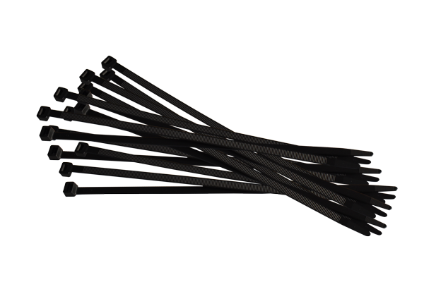Set 100 bucati coliere nylon negre COBRA 9241C, 4.8 x 160 mm