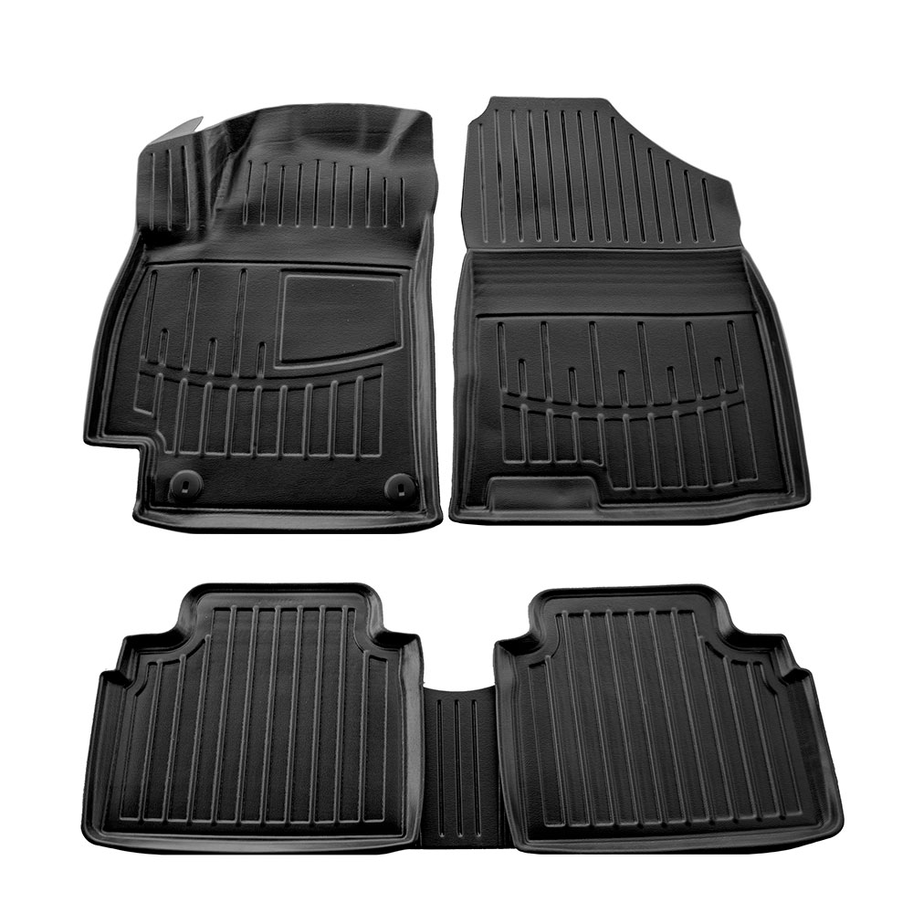 Set covorase auto din cauciuc TPE UMBRELLA 112968, negru, pentru Hyundai Elantra CN7, 2020-