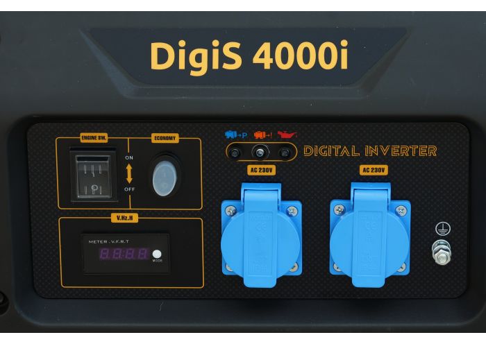 Generator digital invertor open-frame STAGER DigiS 4000i 5160004000I, putere maxima 4 kW, 15.2 A, monofazat, motor 4T, 223 CC, 7 CP, benzina