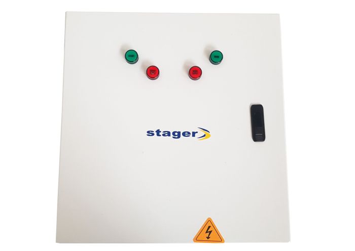 Automatizare monofazata STAGER YA200125F12 115800YA200125F12, 125A, 12Vcc, IP23, pentru generatoare diesel Stager cu 1500 rpm