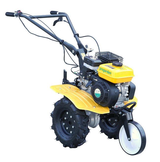Motocultor ProGARDEN Campo 703 4563000002, 7CP, 2+1 trepte, roti 4.00-8, 2+1 freze, motor benzina 4T, 212 CC, 7 CP, curele, transmisie aluminiu
