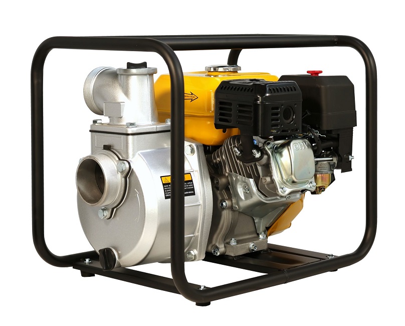 Motopompa pentru apa curata ProGARDEN PB30Pro 5161000002, diametru conectare/refulare 3 inch, 75 mm, benzina 4T, 212 CC, 5.4 CP, pornire la sfoara