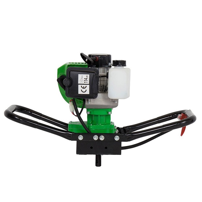 Pachet motoburghiu pamant ProGARDEN GD520-3 PACH520BACC, motor benzina 2T, 2.3CP, set burghie pamant 80, 100, 200, 300 mm, prelungitor burghiu 300 mm