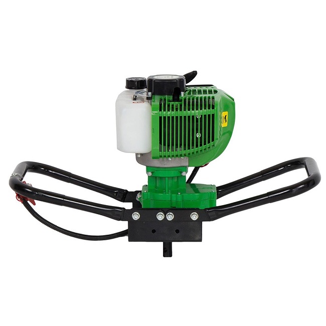 Pachet motoburghiu pamant ProGARDEN GD520-3 PACH520BACC, motor benzina 2T, 2.3CP, set burghie pamant 80, 100, 200, 300 mm, prelungitor burghiu 300 mm