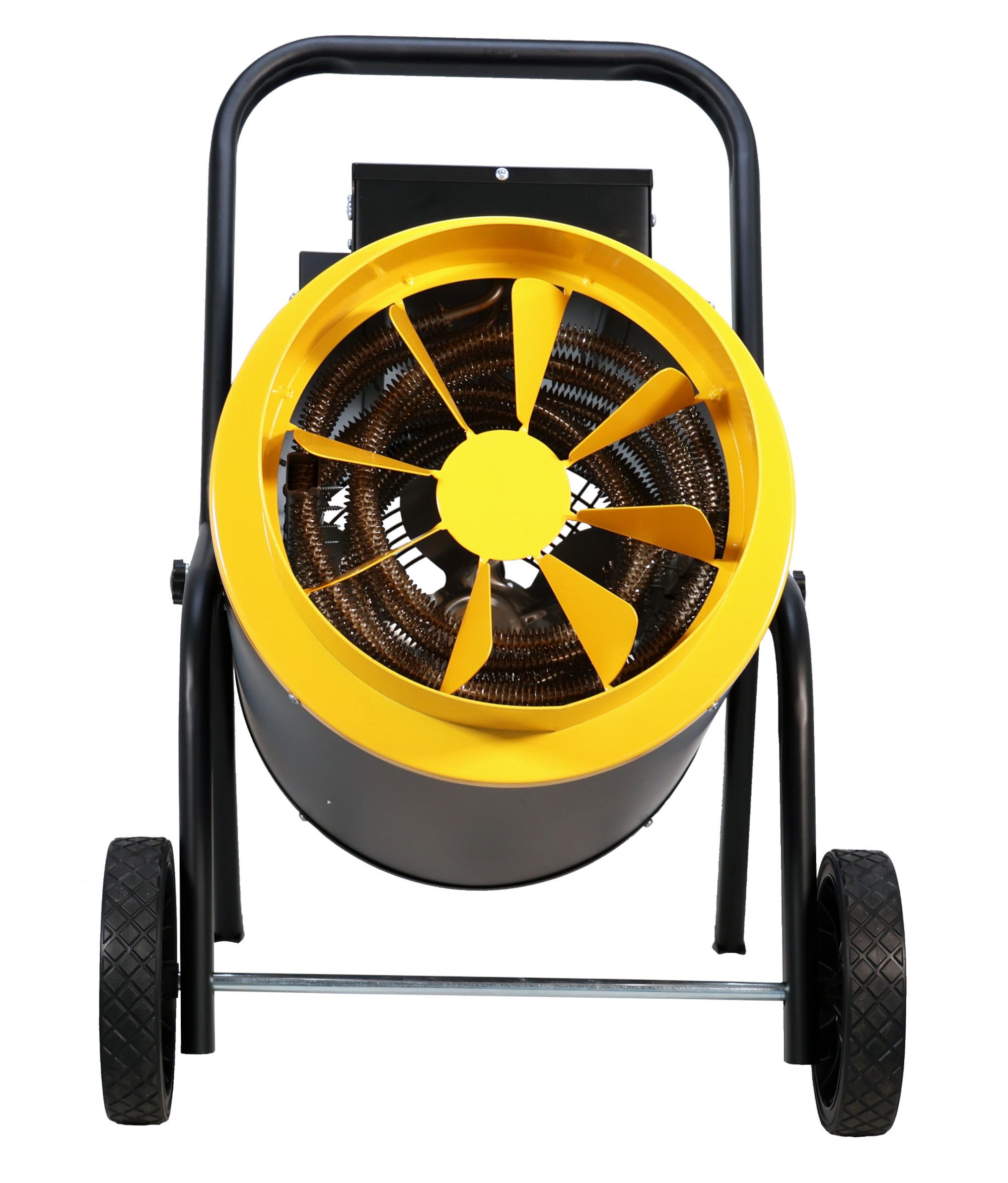Aeroterma electrica ZOBO ZB-EC15 4590007015, putere maxima 15 kW, alimentare 400 V, volum incalzit 300 mc, debit aer 1292 mc/h, IP X4