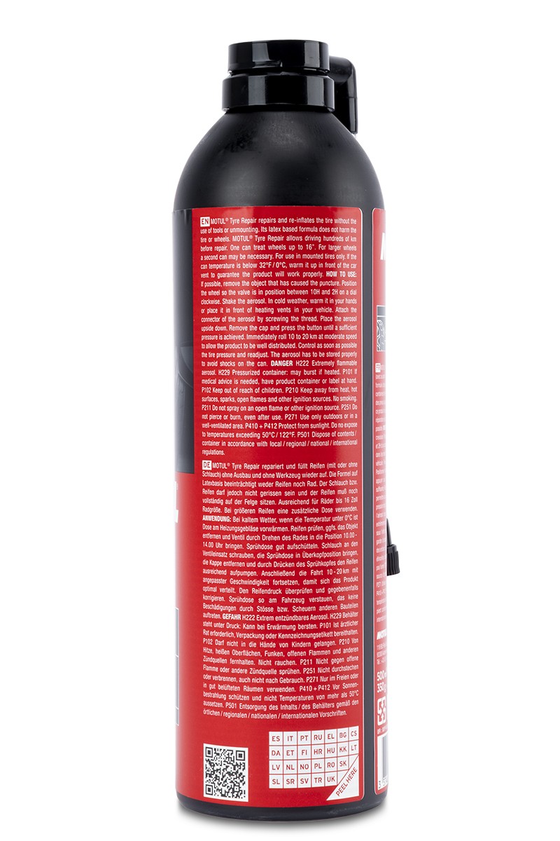 Spray pentru reparat anvelope MOTUL CAR CARE 110142, 500 ml