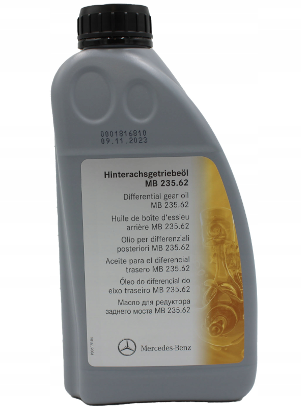 Ulei pentru diferential punte spate MERCEDES-BENZ MB235.62 75W85 A002989020311, volum 1 litru