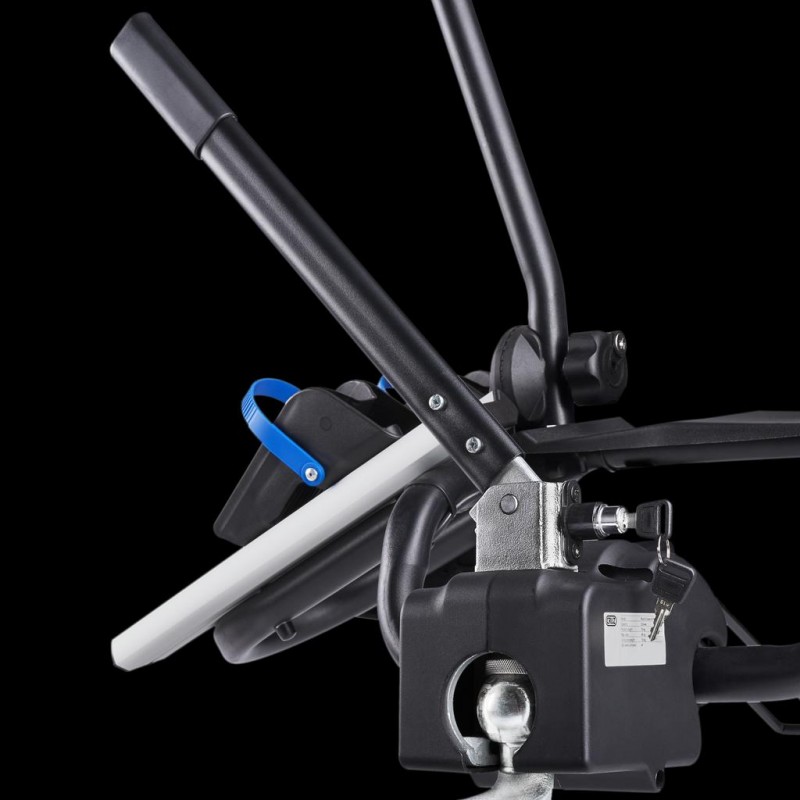 Suport pentru 4 biciclete CRUZ Pivot 940-515, greutate suportata 60 kg, prindere pe carligul de remorcare, priza alimentare 13 pini, cu antifurt