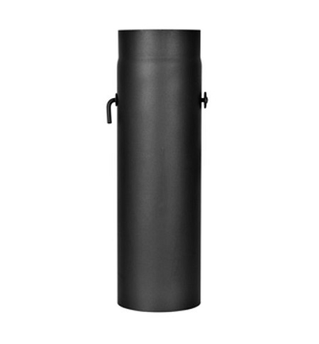 Burlan de fum cu clapeta HECHT Pipe 0515, lungime 0.5 m, diametru 150 mm