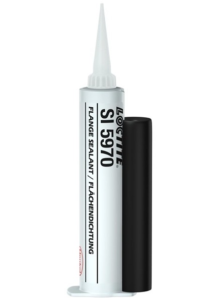 Etansant siliconic LOCTITE SI 5970 2051993, rezistent la ulei, negru, 50 ml