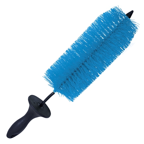 Perie auto pentru curatare jante PETEX 432302PX, lungime 45 cm, albastra