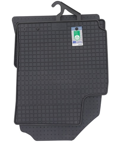 Set 4 covorase auto din cauciuc PETEX 96910PX, negru, pentru Hyundai Kona