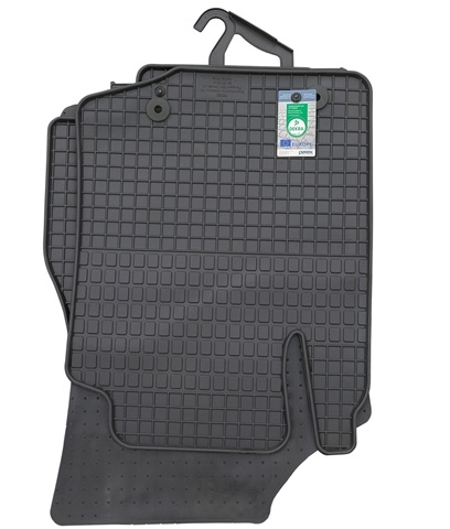 Set 4 covorase auto din cauciuc PETEX 24911PX, negru, pentru Peugeot 108, 07.2014-prezent