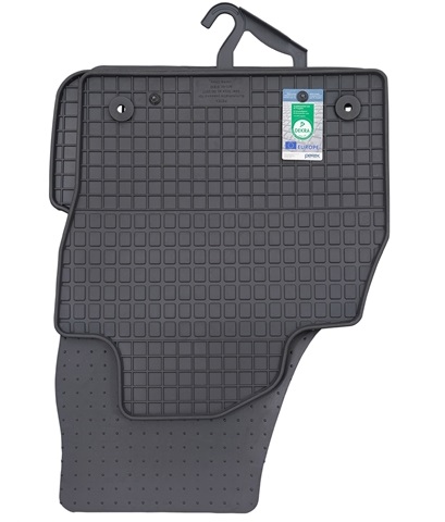 Set 4 covorase auto din cauciuc PETEX 81810PX, negru, pentru Seat Ibiza, 06.2017-, Arona, 11.2017-