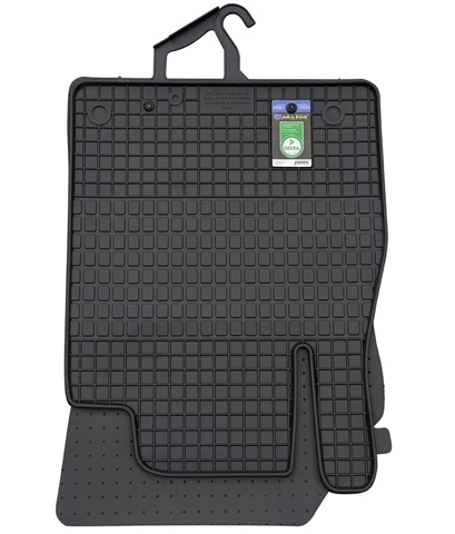 Set 4 covorase auto din cauciuc PETEX 93610PX, negru, pentru Nissan Micra, 2010-02.2017