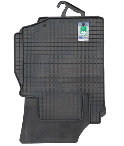 Set 4 covorase auto din cauciuc PETEX 91910PX, negru, pentru Citroen C1, 07.2005-06.2014