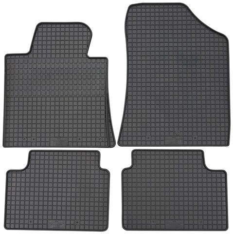 Set 4 covorase auto din cauciuc PETEX 98911PX, negru, pentru Kia CEED, 05.2012-12.2018, Kia ProCEED, 05.2012-12.2018