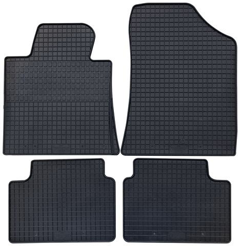 Set 4 covorase auto din cauciuc PETEX 97310PX, negru, pentru Hyundai i30, 2012-05.2017