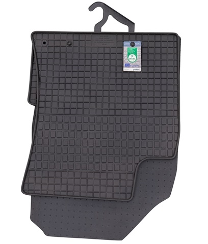 Set 4 covorase auto din cauciuc PETEX 97311PX, negru, pentru Hyundai i30, 2017-