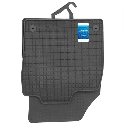 Set 4 covorase auto din cauciuc PETEX 80110PX, negru, pentru Seat Cupra Born, 2021-