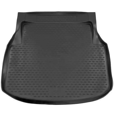Tavita portbagaj auto PETEX AS46111PX, din cauciuc, negru, pentru Mercedes Benz C Class W204, Sedan, 03.2007-02.2014