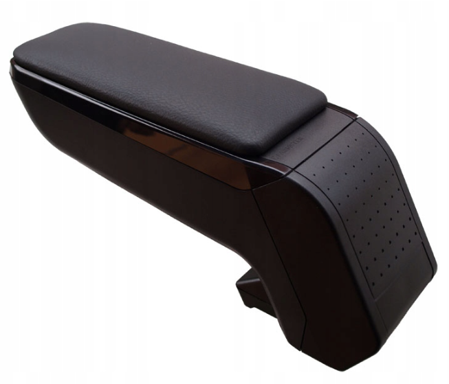 Cotiera auto rabatabila RATI Armster S V00741, capac piele ecologica, negru, contine kitul complet de montaj, pentru Opel Astra G, 1998-2010