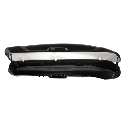 Cutie portbagaj auto THULE Vector Alpine 613500, volum 380 litri, capacitate maxima incarcare 75 kg, 204.5 x 78 x 28 cm, sistem montare PowerClick, titan mat