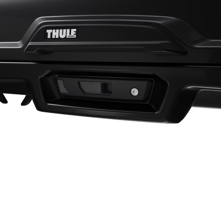 Cutie portbagaj auto THULE Vector Alpine 613500, volum 380 litri, capacitate maxima incarcare 75 kg, 204.5 x 78 x 28 cm, sistem montare PowerClick, titan mat