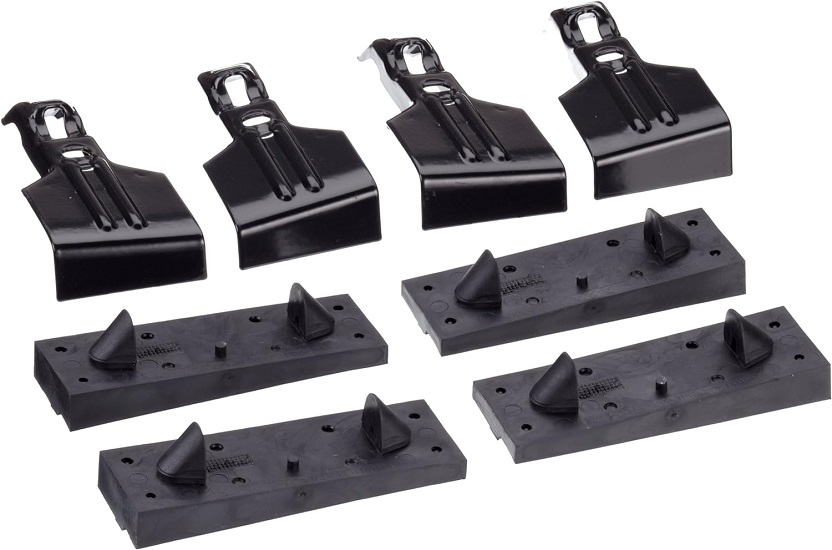 Kit 4 suporti prindere bare transversale THULE 112170, pentru vehicule fara bare longitudinale, compatibil cu barele tranversale Thule 950 / 960