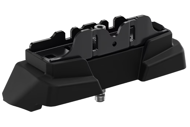 Kit 4 suporti prindere bare transversale THULE 187142, pentru vehicule cu puncte fixe integrate, profil in T, compatibil cu Nissan X-TRAIL T32, 2014-2021