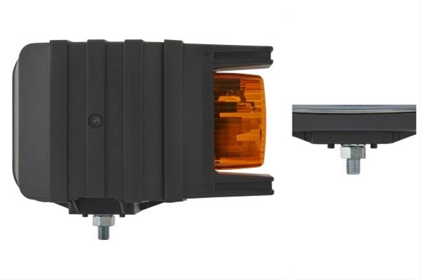 Proiector universal HELLA 1EA 007 108-021, 138 x 124 mm, becuri H4, T4W, P21W, alimentare 12/24 V, 4 functii luminoase