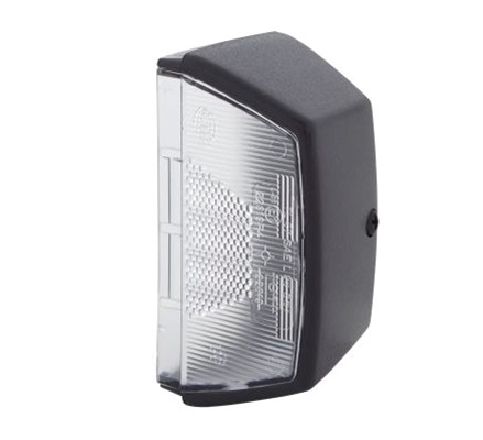 Lampa iluminare numar inmatriculare HELLA 9BG 121 587-031, bec R10W, alimentare 24 V