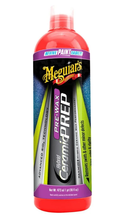 Solutie pre-ceruire MEGUIARS Hybrid Ceramic Pre Wax Prep G220416, 473 ml