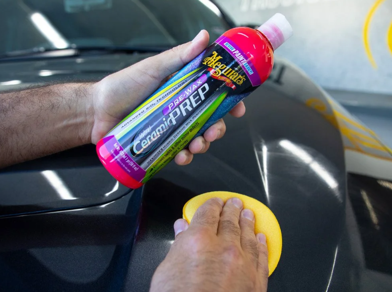 Solutie pre-ceruire MEGUIARS Hybrid Ceramic Pre Wax Prep G220416, 473 ml
