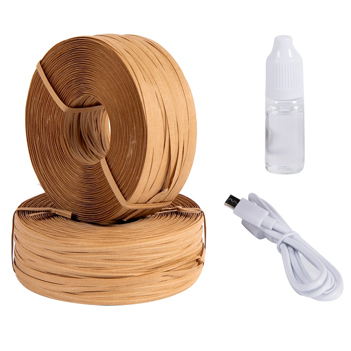 Aparat electric de legat via MICUL FERMIER GF-2600, capacitate legare 45 mm, cu acumulator 4.2V, 2.0 AH, cu rola legare