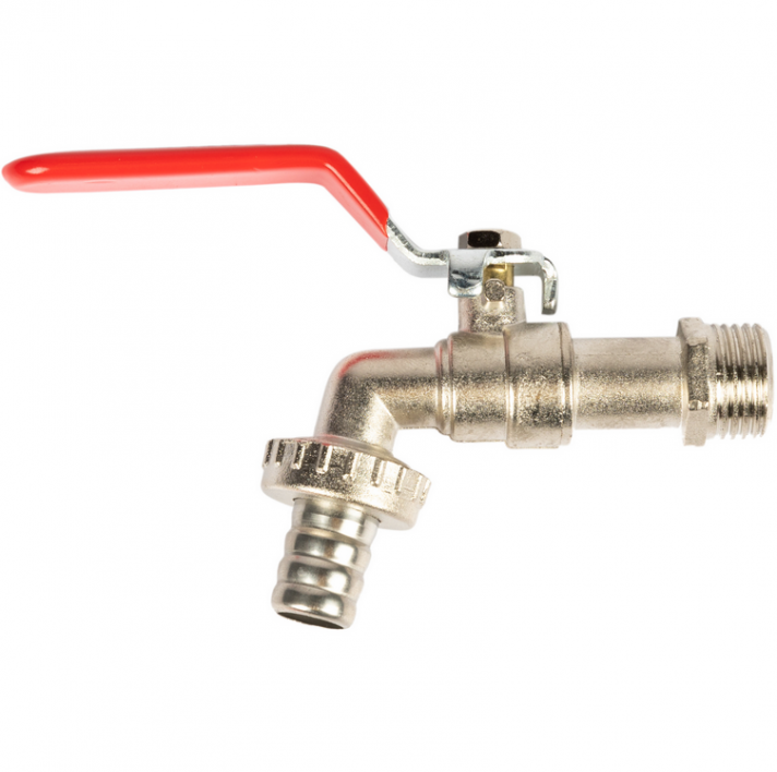Robinet cu bila tip canea MICUL FERMIER GF-0214-S014-G01, metalic, cu adaptor furtun, diametru 1/2 inch, pret pe bucata, comanda minima 14 bucati