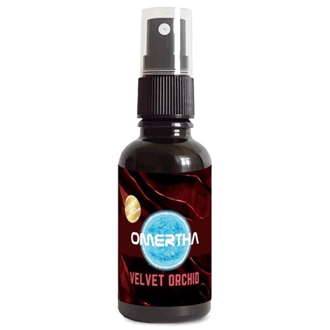 Odorizant auto OMERTHA OME87, forma talpa, din lemn, sticluta 30 ml, esenta parfum Velvet Orchid