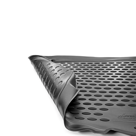 Tavita portbagaj auto PETEX AS61111PX, din cauciuc, negru, pentru Volkswagen Golf V-VI Hatchback, 2003-2008, cu roata de rezerva normala