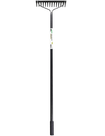 Grebla cu coada metalica MICUL FERMIER MF-UG3002-S001-G01, 1410 x 365 mm, 14 dinti