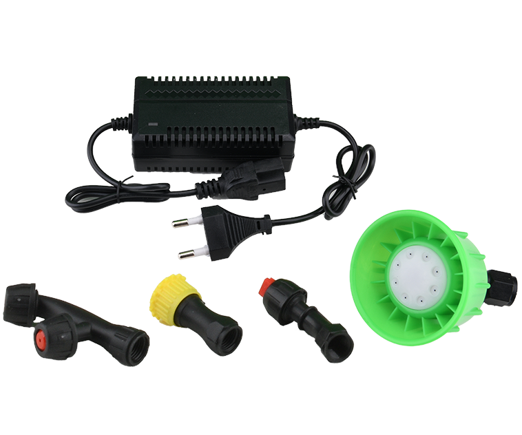 Pompa de stropit cu acumulator MICUL FERMIER MF-PA1010-S001-G01, 8 Ah, 5.5 bar, 2.6 l/min, volum rezervor 20 litri, lance 46-80 cm