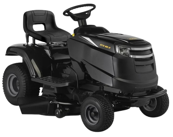 Tractoras de tuns iarba ALPINA AT3 98 A 074700, motor benzina, 352 CC, 8.8 CP, 6.5 kW, latime lucru 98 cm, inaltime taiere 25-80 mm, 7 trepte taiere