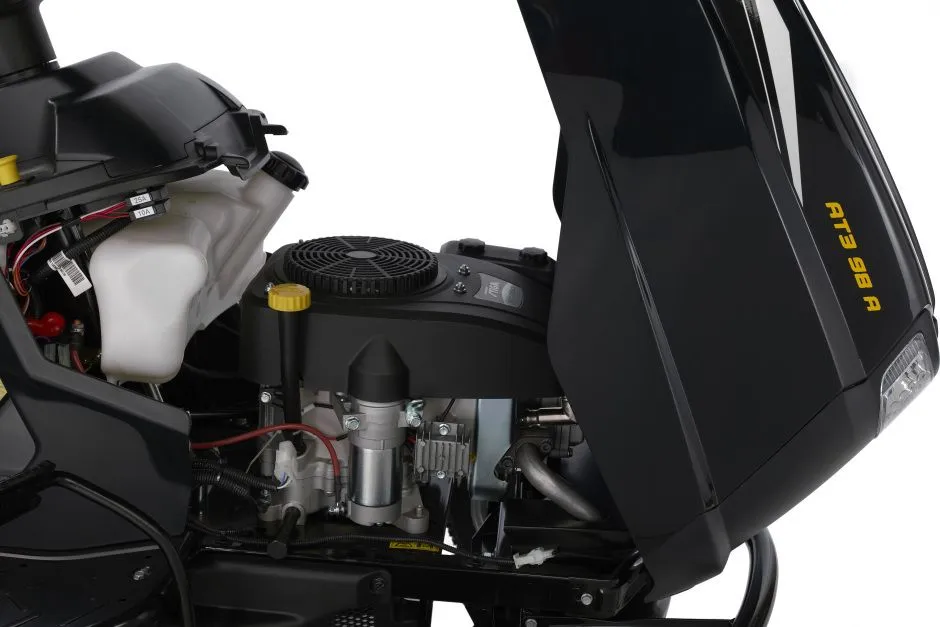 Tractoras de tuns iarba ALPINA AT3 98 A 074700, motor benzina, 352 CC, 8.8 CP, 6.5 kW, latime lucru 98 cm, inaltime taiere 25-80 mm, 7 trepte taiere