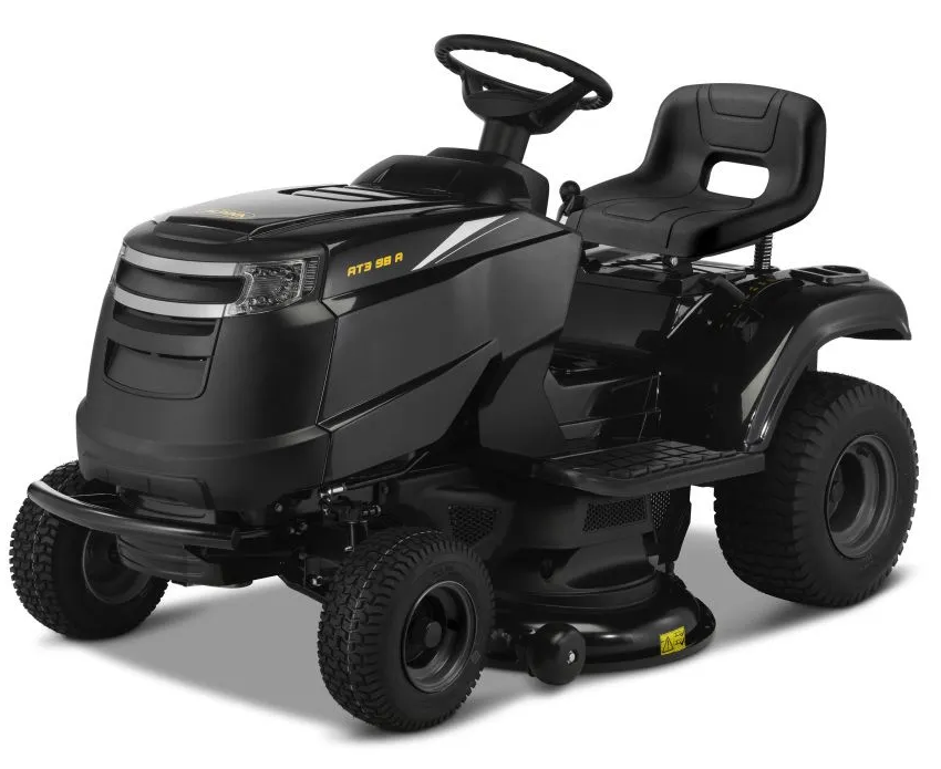 Tractoras de tuns iarba ALPINA AT3 98 A 074700, motor benzina, 352 CC, 8.8 CP, 6.5 kW, latime lucru 98 cm, inaltime taiere 25-80 mm, 7 trepte taiere