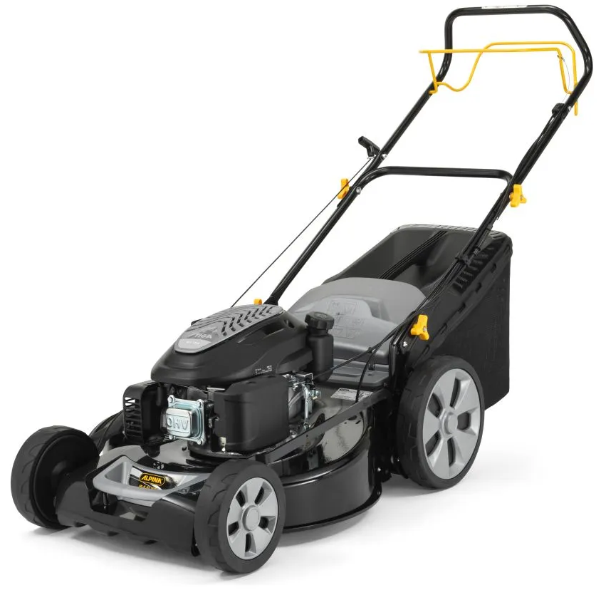 Masina de tuns iarba ALPINA AL5 51 SAQ 074692, benzina, 4T, 166 CC, 3.5 CP, 2.6 kW, latime lucru 51 cm, inaltime taiere 22-80 mm, 6 trepte taiere, auto-propulsie