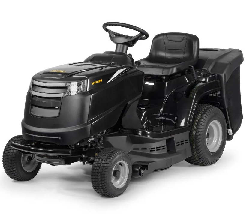 Tractoras de tuns iarba ALPINA AT4 84 A 074701, motor benzina, 414 CC, 8.5 CP, 6.3 kW, latime lucru 84 cm, inaltime taiere 25-80 mm, 7 trepte taiere