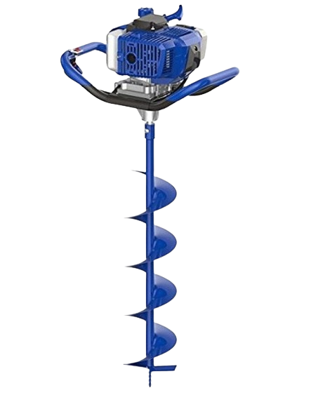 Motoburghiu pentru pamant HYUNDAI HY-EA520, motor benzina 51.7 CC, 2.2 CP, 7500 rpm, 3 x burghie 100, 150, 200 mm
